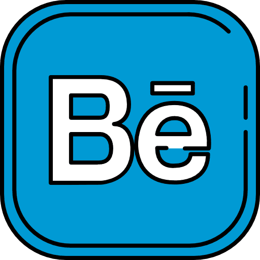 Behance social network brands and logotypes brand icon