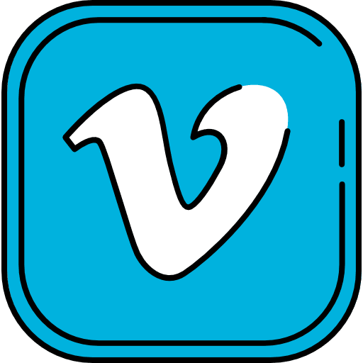 Vimeo social network social media brand icon