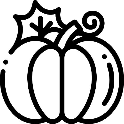 Pumpkin food fruit food and restaurant icon