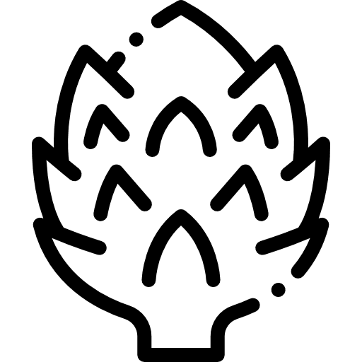 Artichoke vegetable food vegetarian icon Artichoke vegetable food vegetarian icon