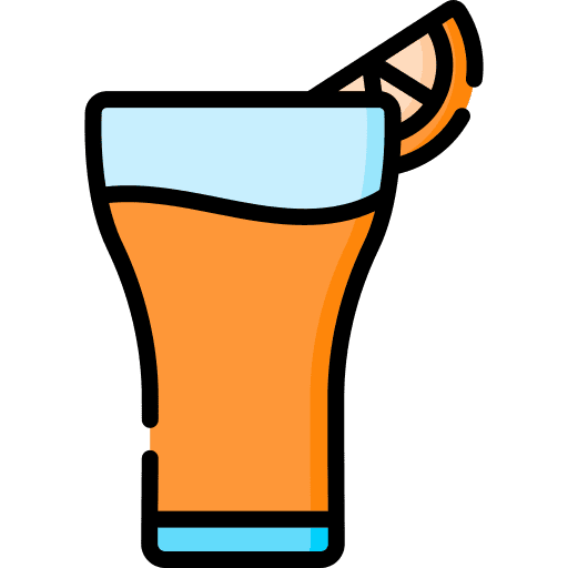 Orange juice holidays food and restaurant drink icon Orange juice holidays food and restaurant drink icon