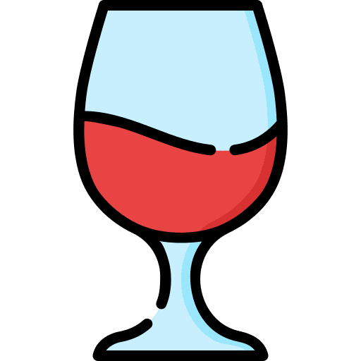 Red drink red food and restaurant icon Red drink red food and restaurant icon
