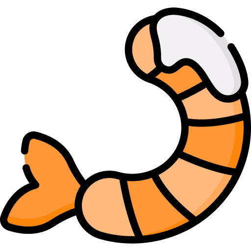 Shrimp seafood mayonnaise sea life icon Shrimp seafood mayonnaise sea life icon