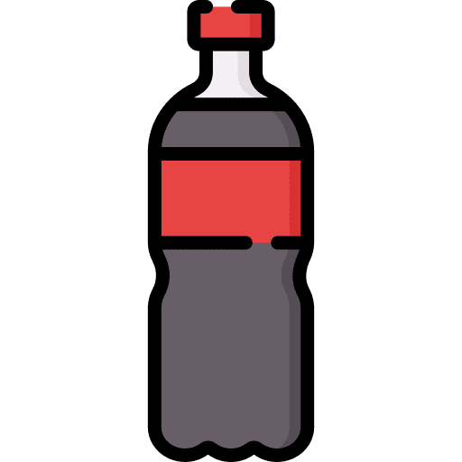 Soda soda bottle food and restaurant can icon