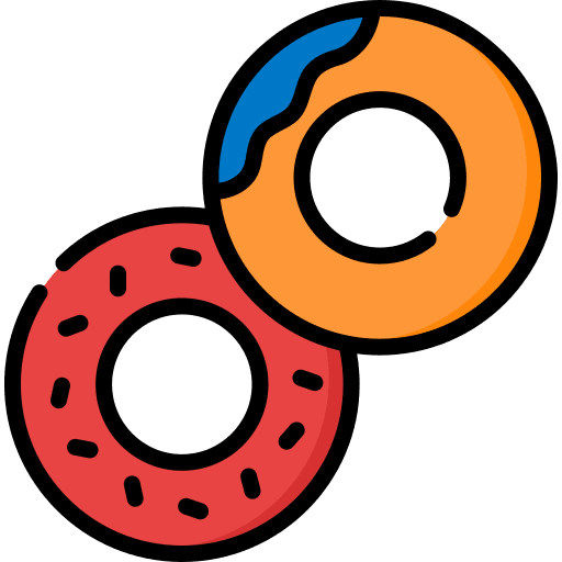 Doughnut doughnut food and restaurant baker icon Doughnut doughnut food and restaurant baker icon