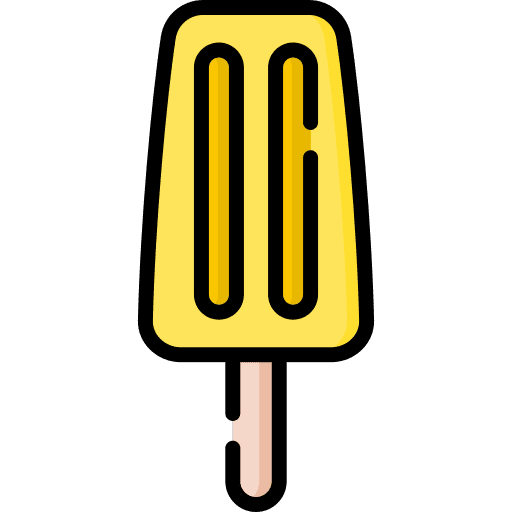 Ice cream popsicle popsicle stick summer icon Ice cream popsicle popsicle stick summer icon
