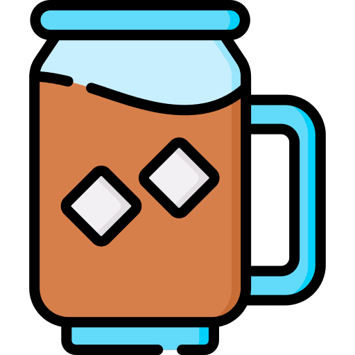 Iced tea holidays iced tea soda pop icon Iced tea holidays iced tea soda pop icon