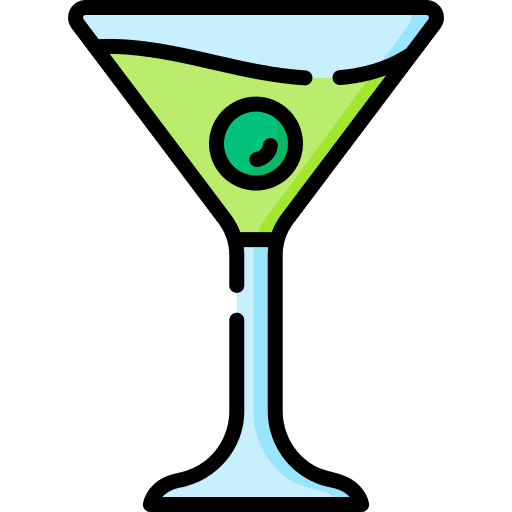 Martini travel drink food and restaurant icon Martini travel drink food and restaurant icon