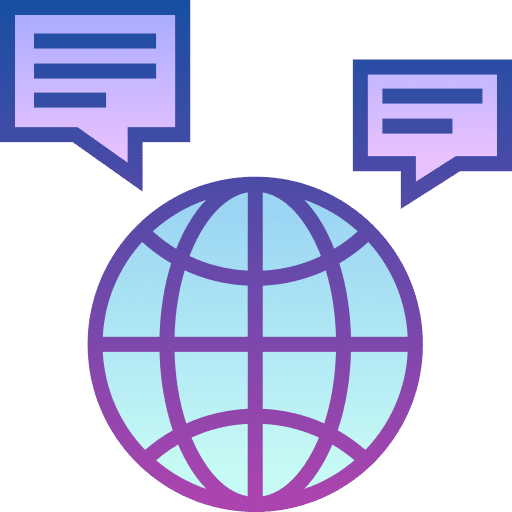 Forum communications conversation chat bubble icon Forum communications conversation chat bubble icon