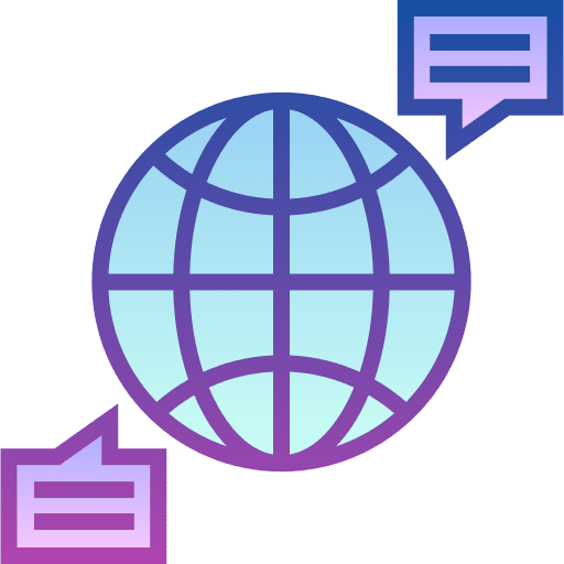 Global communication worlwide connection web site icon Global communication worlwide connection web site icon