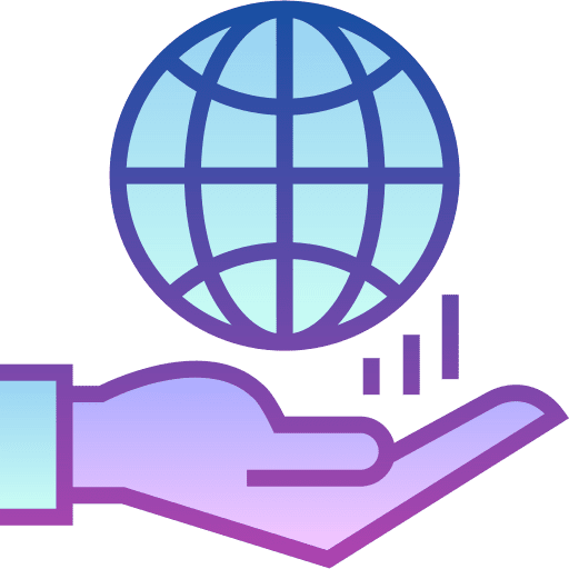 Global services global services business and finance international icon Global services global services business and finance international icon