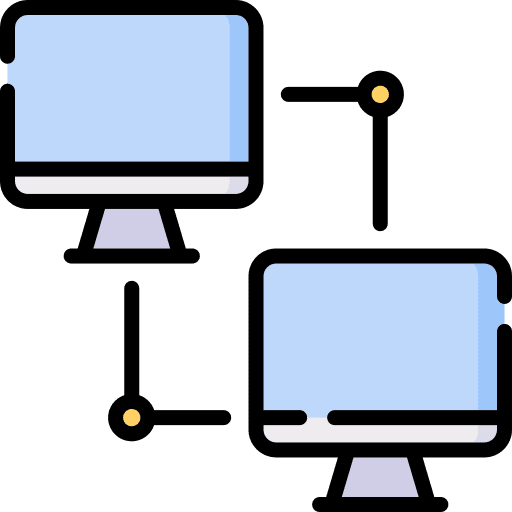 Local network ping technology networking icon Local network ping technology networking icon