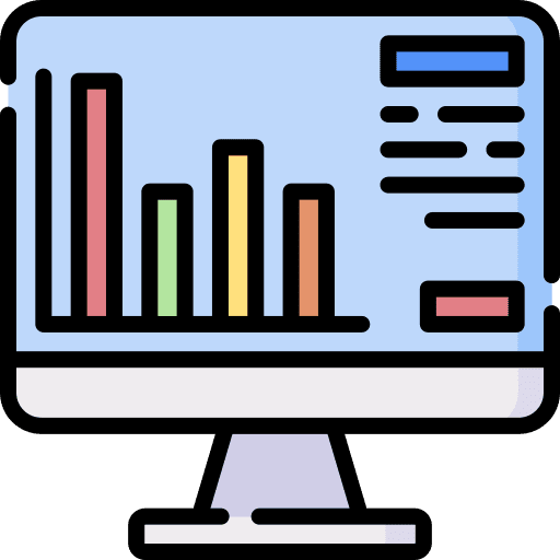 Analysis electronics analysis data icon Analysis electronics analysis data icon