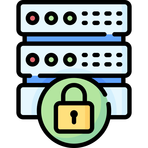Database database server storage icon Database database server storage icon