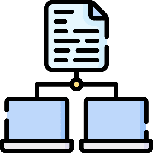 File sharing cloud computing document data icon File sharing cloud computing document data icon