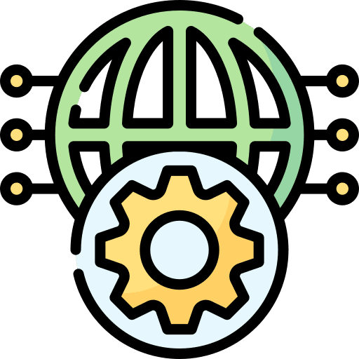 Optimization education multimedia web icon Optimization education multimedia web icon