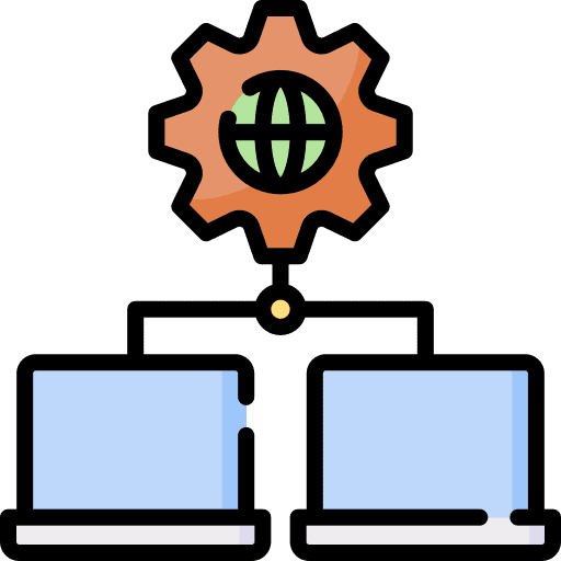 Network laptop seo and web network icon Network laptop seo and web network icon