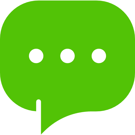 Chat bubble speech message conversation icon