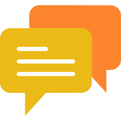 Chat speech bubble speech messages icon