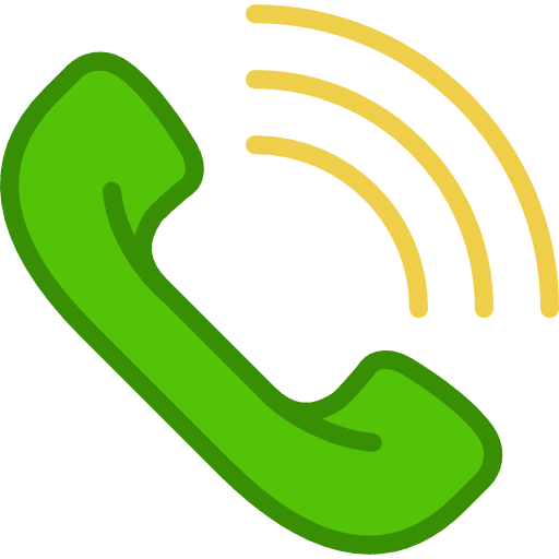 Phone call center agent tell phone icon