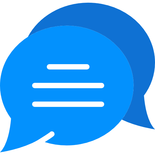 Chat bubble speech conversation comment icon