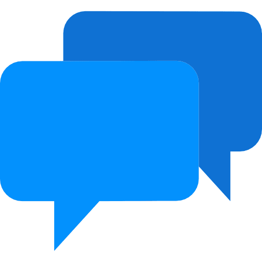 Chat comment interface message icon