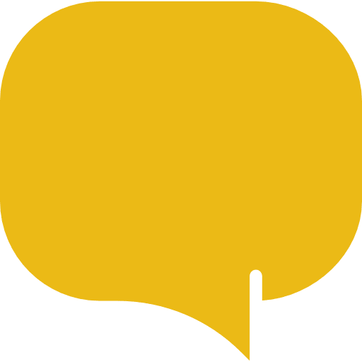 Chat speech bubble comment interface icon