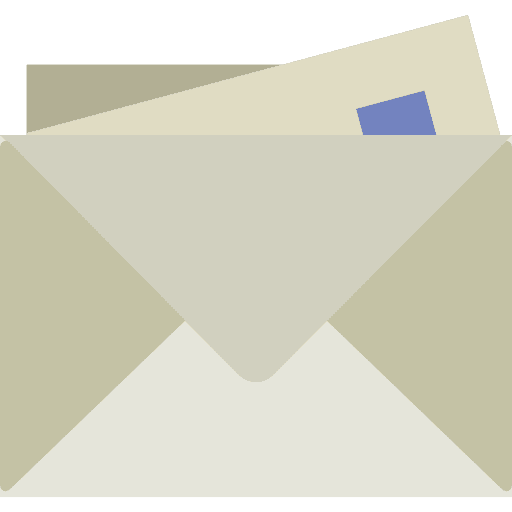 Envelope web interface email icon