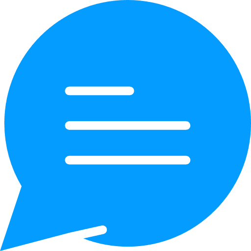 Chat comment conversation interface icon