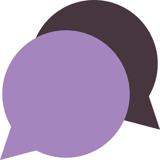 Chat interface comment bubble speech icon