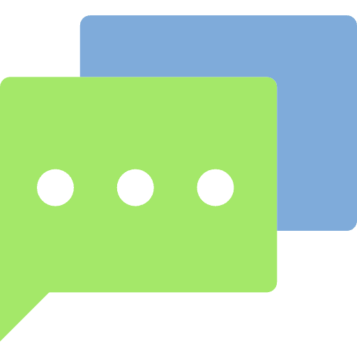 Chat bubble speech message comment icon