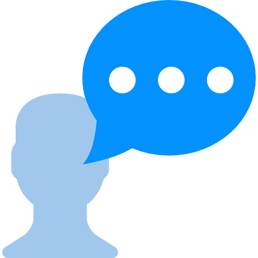 Chat chat interface comment icon