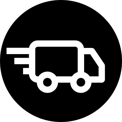 Delivery truck truck shipping and delivery transport icon