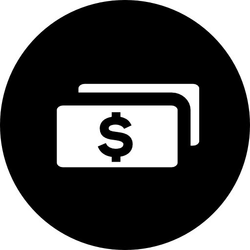 Money business and finance cash currency icon Money business and finance cash currency icon