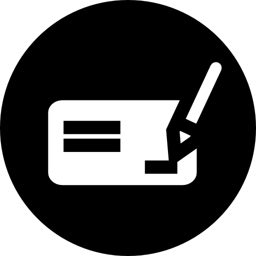 Check check commerce and shopping bank icon Check check commerce and shopping bank icon