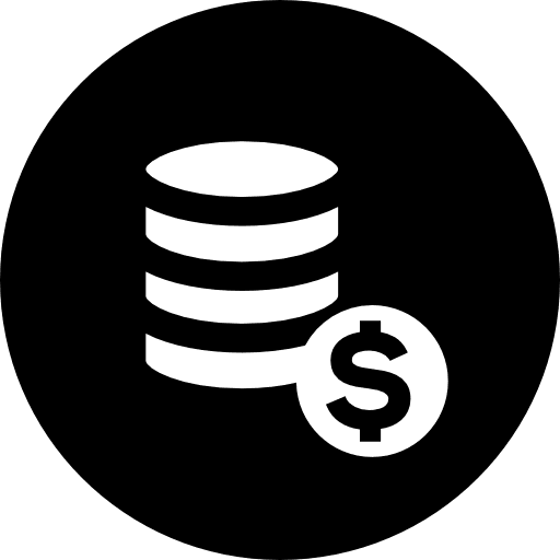 Currency money business and finance business icon Currency money business and finance business icon