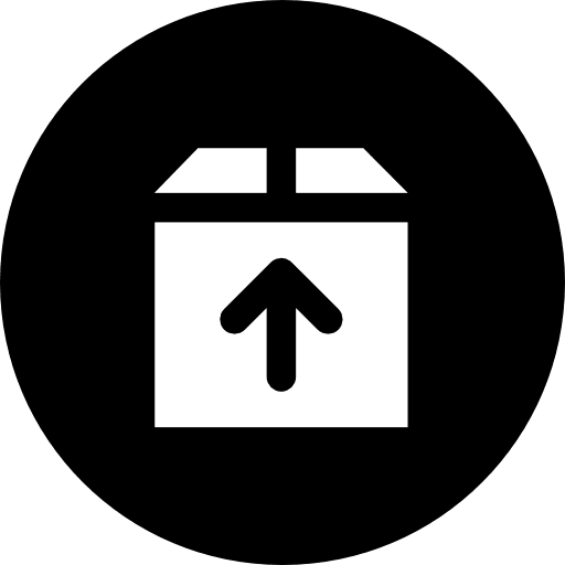 Package business delivery box icon Package business delivery box icon