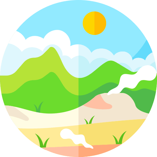 Crater woods nature mountain icon Crater woods nature mountain icon