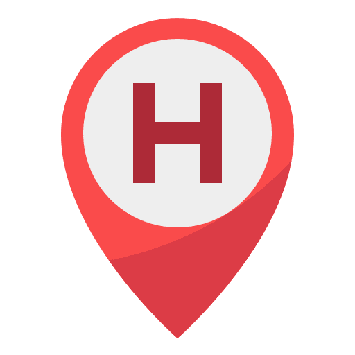 Hotel sign maps and location hotel placeholder icon Hotel sign maps and location hotel placeholder icon