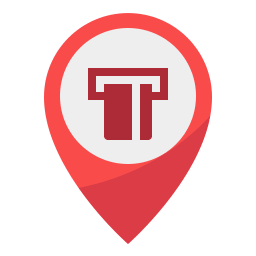 Credit card maps and location pointer map pointer icon Credit card maps and location pointer map pointer icon