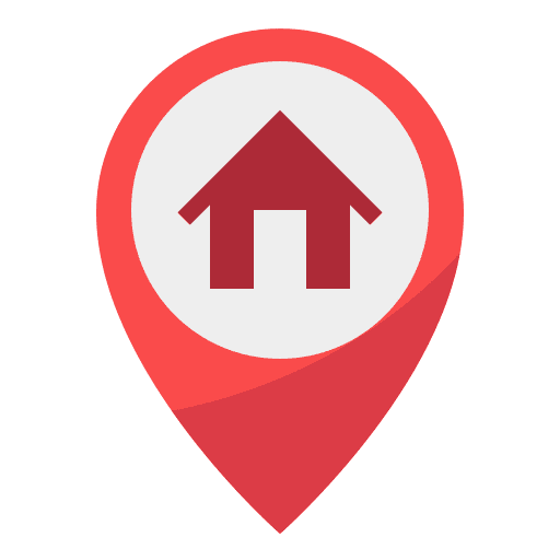 House real estate house maps and location icon House real estate house maps and location icon