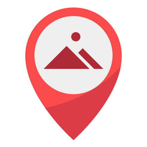 Mountain maps and location mountain range map pointer icon Mountain maps and location mountain range map pointer icon