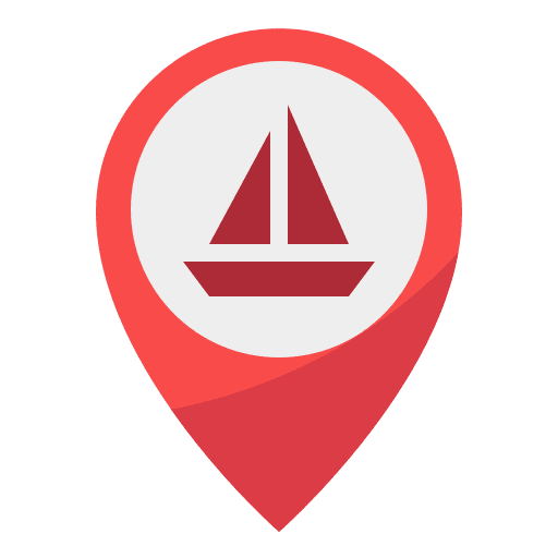 Ship sailing map pointer pointer icon Ship sailing map pointer pointer icon