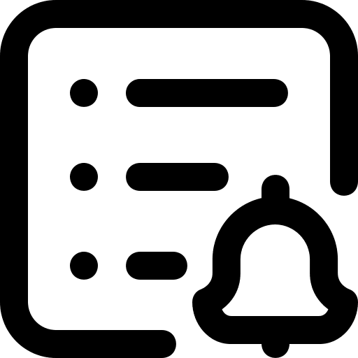 Reminders notes alarm ios14 icon