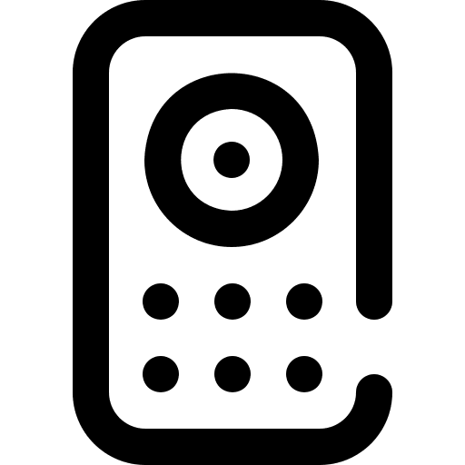 Remote control ios remote control electronics icon