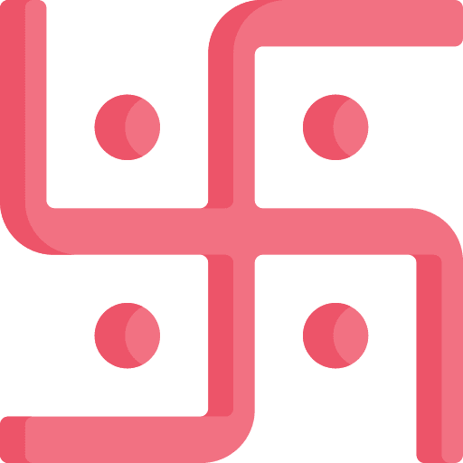 Swastika dussehra navratri india icon