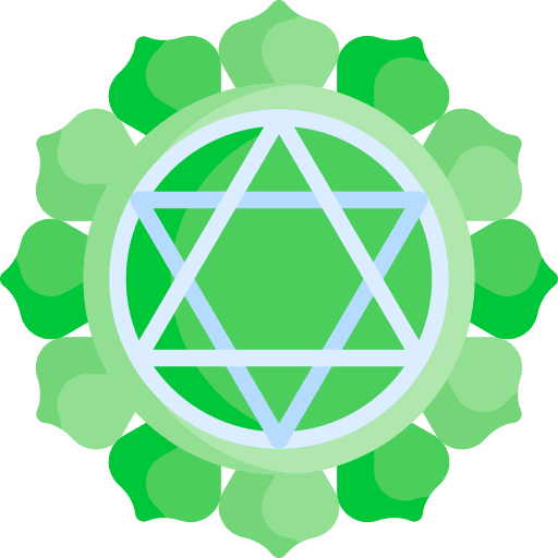 Anahata anahata energy meditation icon