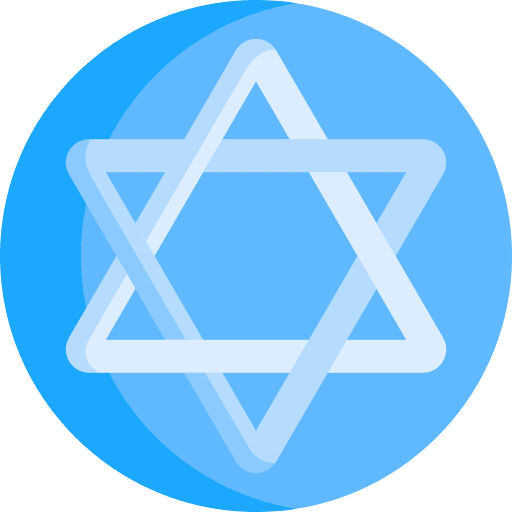 Judaism hebrew jew star of david icon