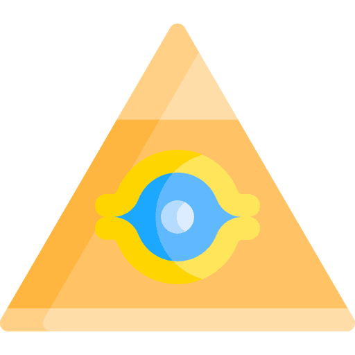 Cao dai religion religious eye icon