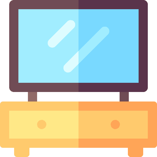 Television tv monitor television technology icon